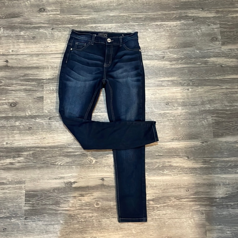 LIKE NEWJustice size 14 high rise girls jeggings